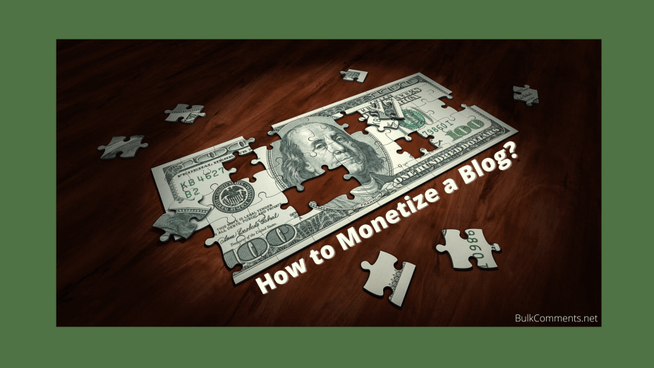 How to Monetize a Blog